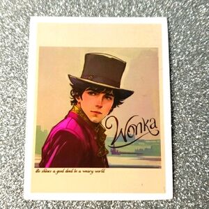 10/$10 Wonka Movie Waterproof Sticker